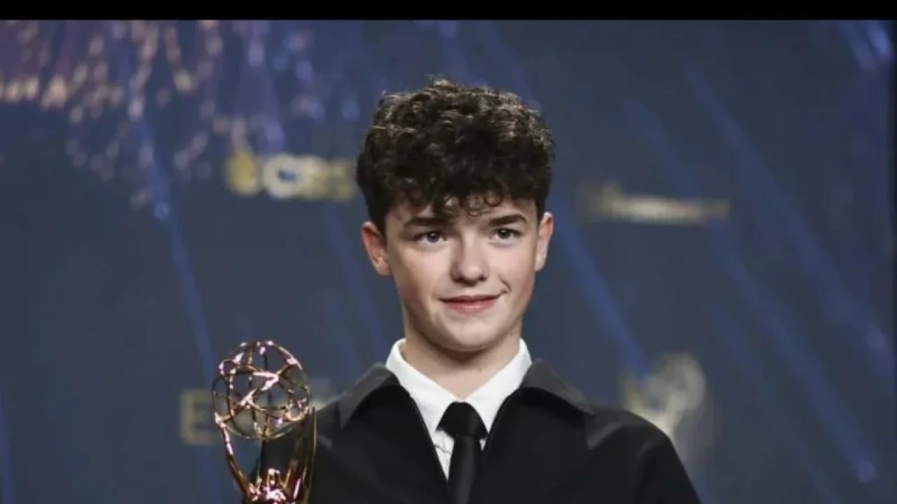 Emmy premia jovem de 15 anos como melhor ator coadjuvante