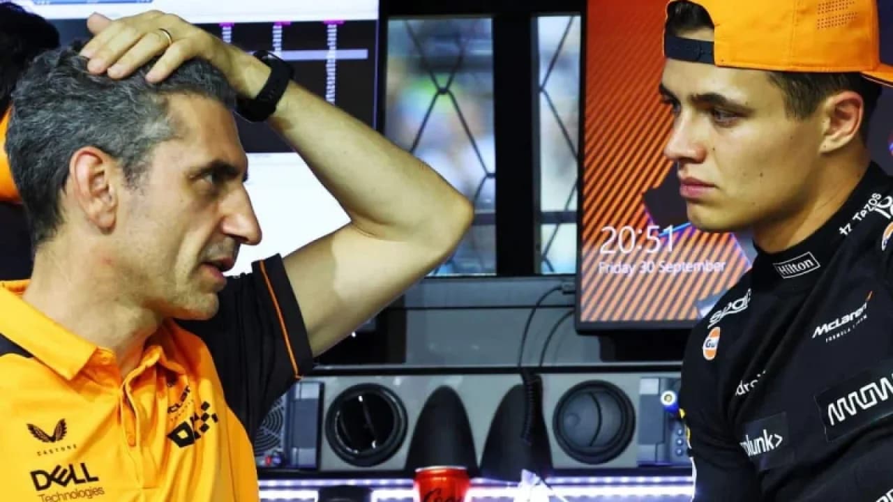 Andrea Stella admite que McLaren busca resolver problema de pitstops longos