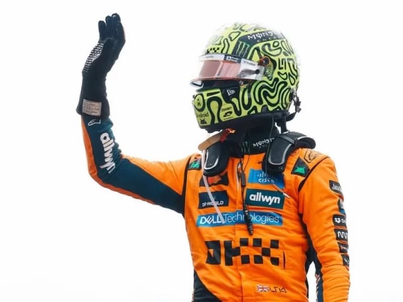 Imagem de capa da notícia: Lando Norris é o único piloto a vencer uma corrida sprint em São Paulo largando da pole