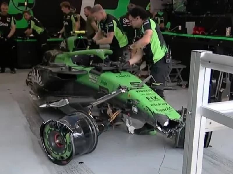 Imagem de capa da notícia: Sauber foca nos reparos e preparação dos carros para a classificação