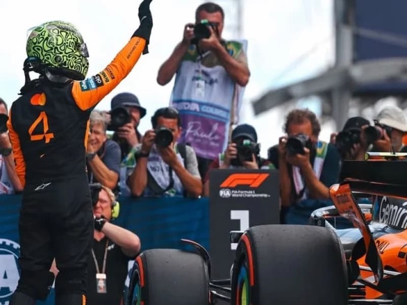 Imagem de capa da notícia: Lando Norris conquista a pole position no GP de São Paulo
