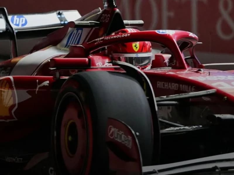 Imagem de capa da notícia: Pista fria e baixa aderência marcam o início do GP de Las Vegas