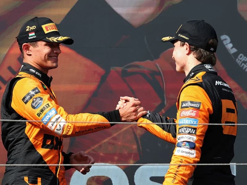 Lando Norris e Oscar Piastri são desclassificados do GP de Las Vegas