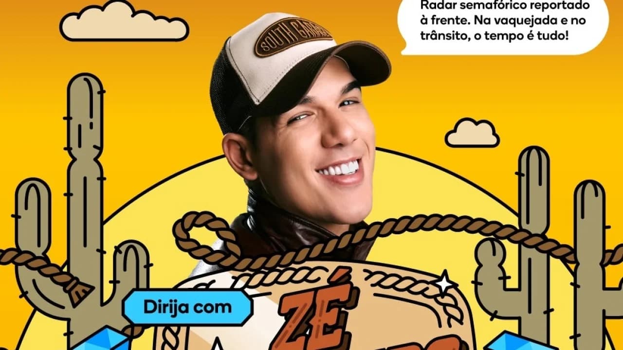 Zé Vaqueiro é a nova voz do Waze no mês de setembro